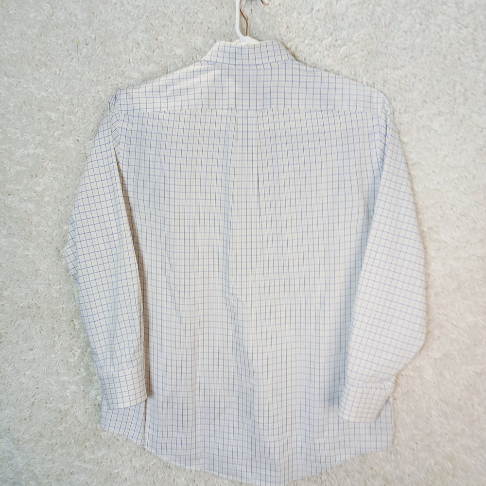 LAUREN Ralph Lauren Mens Stretch Fabric Regular Fit Plaid Button Large Shirt - Picture 9 of 9
